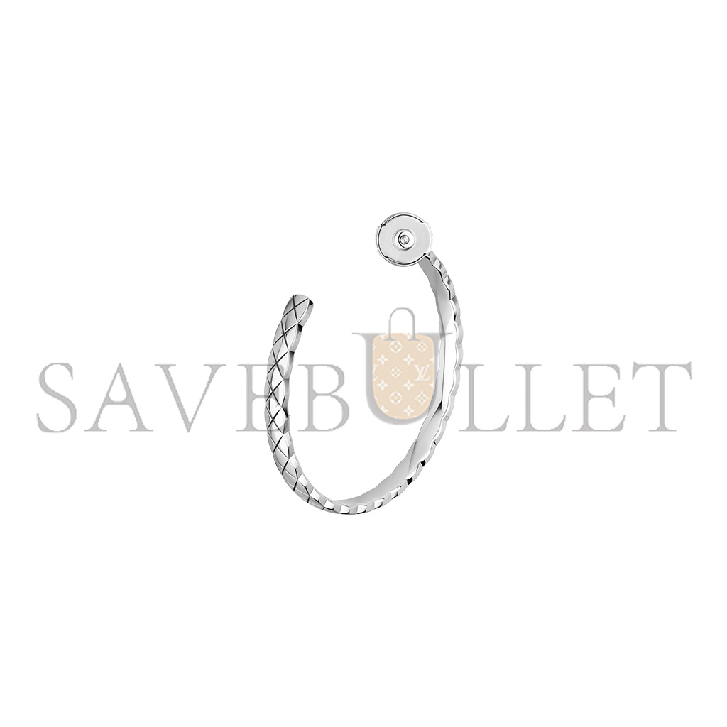 Ch*el coco crush hoop earrings j12094